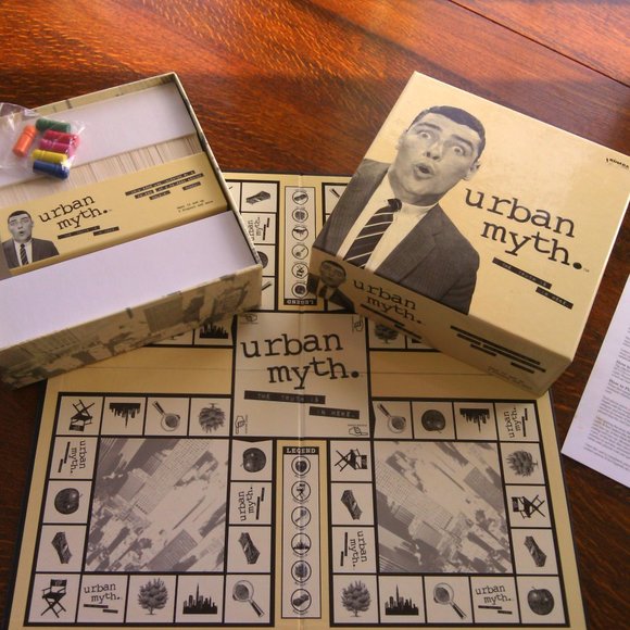 Urban Myth Board Game "MYTH" or "TRUE" Celebrity Health Classics Nature Business - Picture 2 of 16
